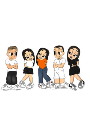 Cartoon5Persoane Grup
