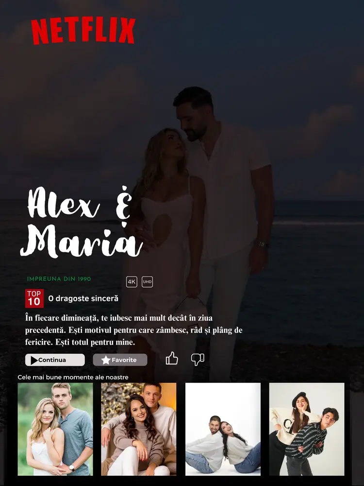 Tablou Netflix - Tablouri personalizate Giftoon Tablou Netflix