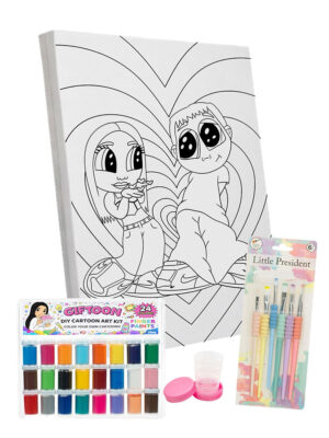 Kit CartoonClasicCoupleKiss