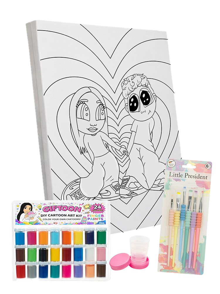 Kit ToonLuv - Tablouri personalizate Giftoon Kit ToonLuv