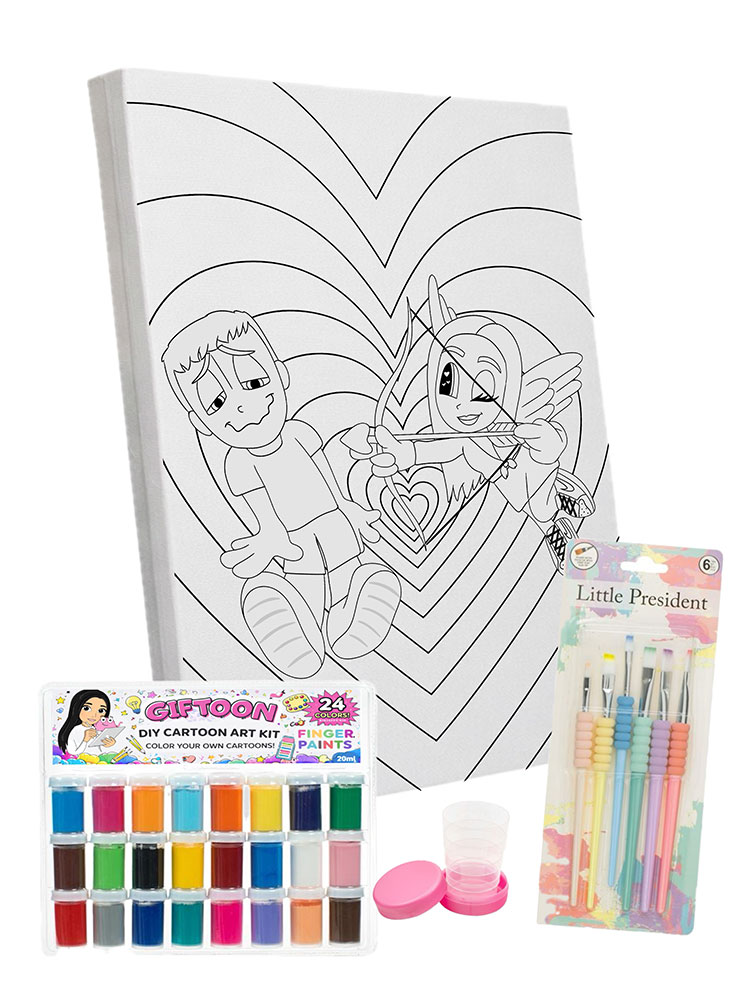 Kit CosmicLove - Tablouri personalizate Giftoon Kit CosmicLove