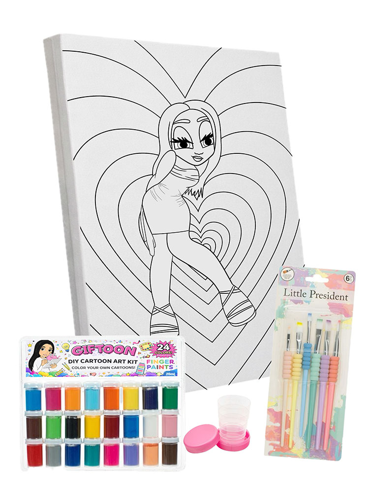 Kit GlowSketch - Tablouri personalizate Giftoon Kit GlowSketch