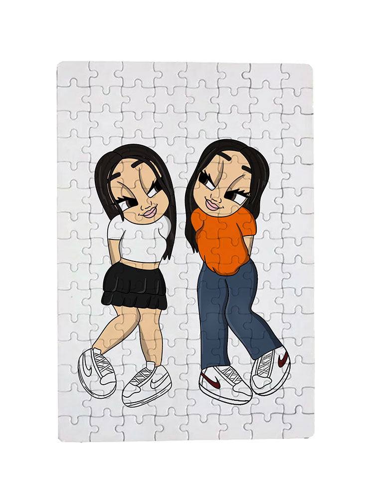 Puzzle Besties4Live - Tablouri personalizate Giftoon Puzzle Besties4Live