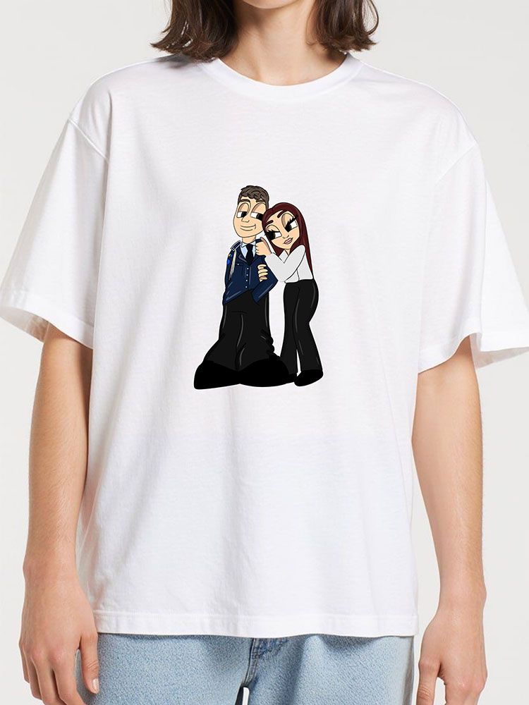 Tricou ToonTwosome - Tablouri personalizate Giftoon Tricou ToonTwosome