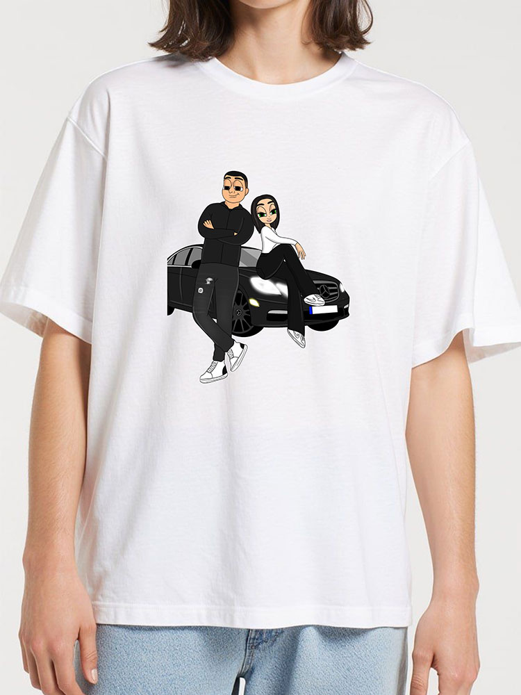 Tricou SoulMateToon - Tablouri personalizate Giftoon Tricou SoulMateToon