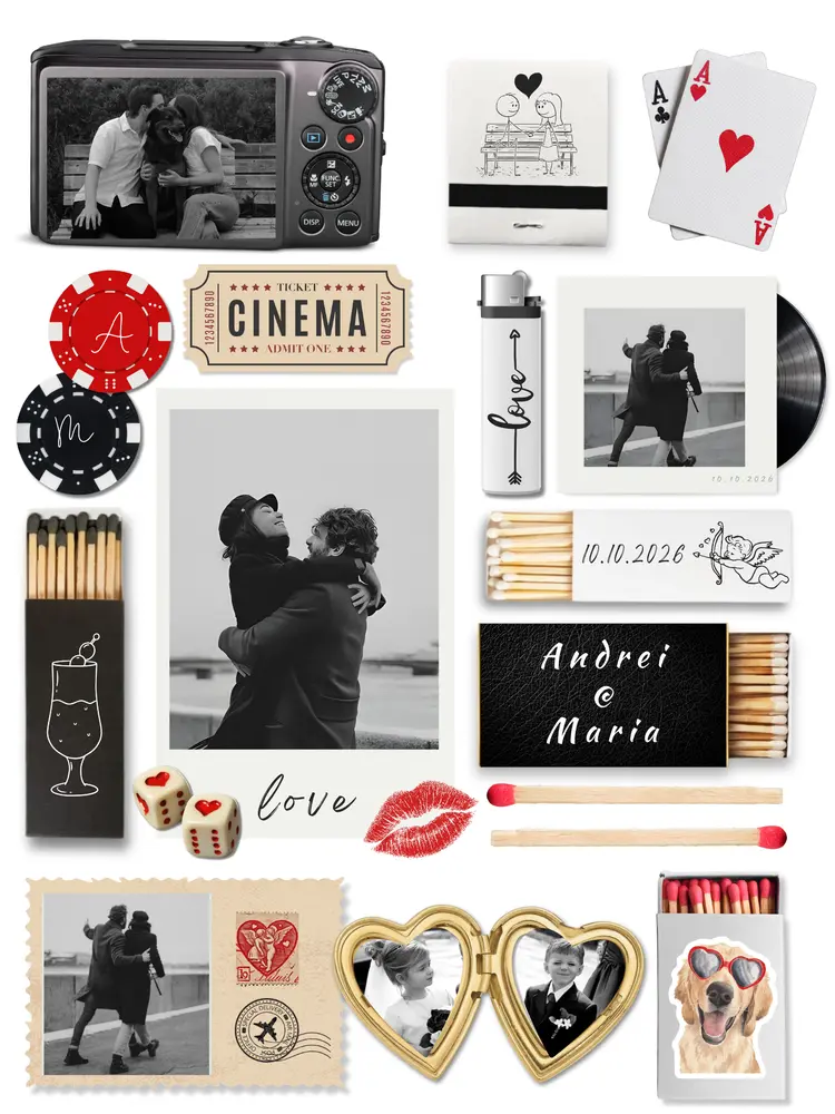 Tablou Matchbook Poster - Tablouri personalizate Giftoon Tablou Matchbook Poster