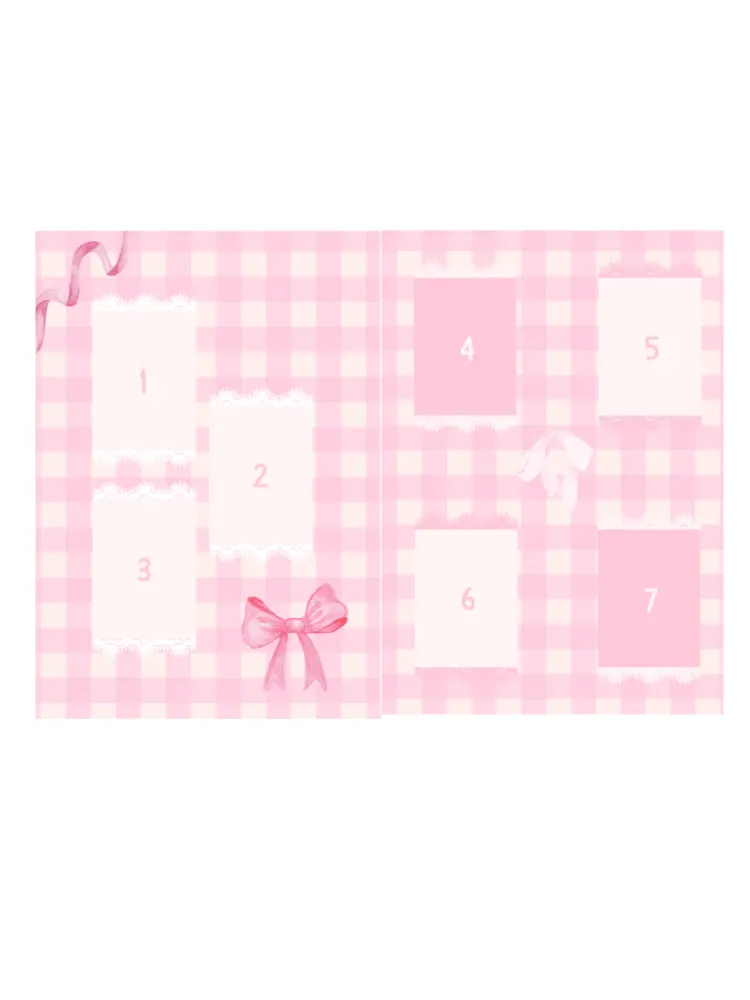 Carte cu stickere-Momente in roz - Tablouri personalizate Giftoon Carte cu stickere-Momente in roz - imagine 2