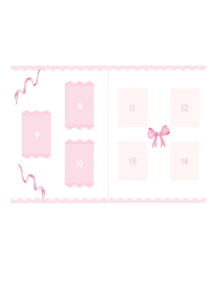 Carte cu stickere-Momente in roz - Tablouri personalizate Giftoon Carte cu stickere-Momente in roz - imagine 3