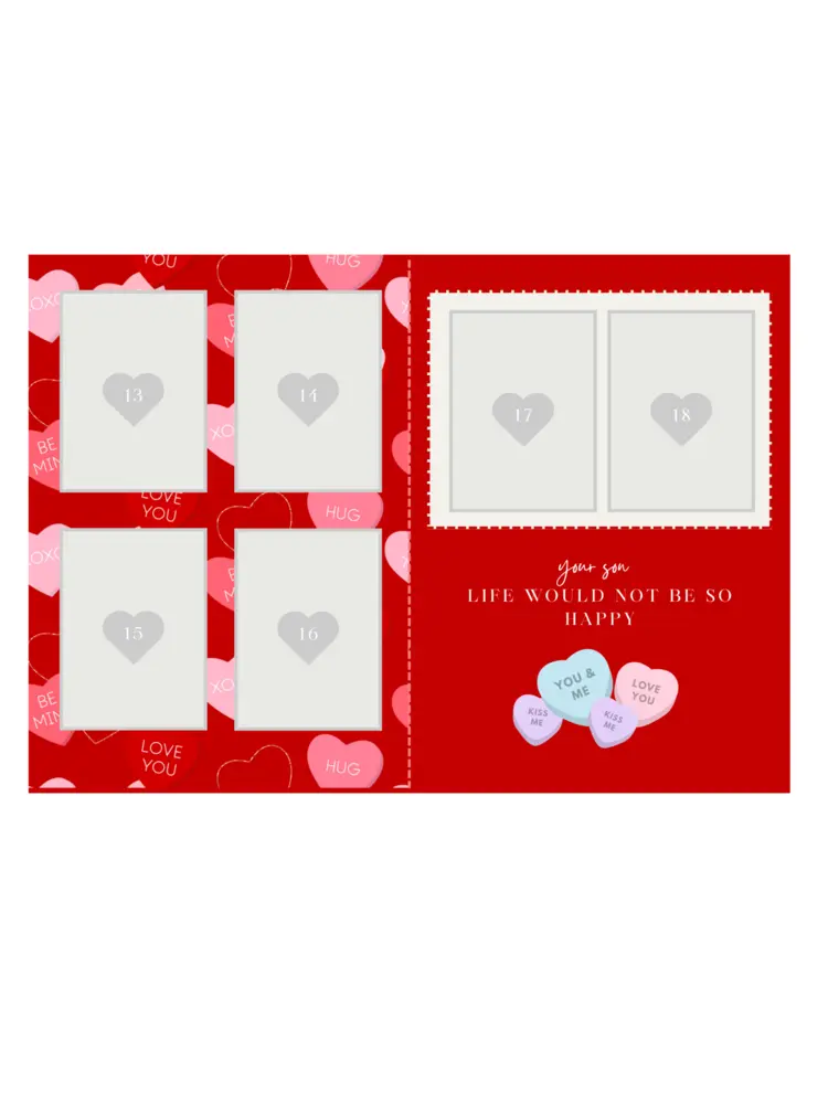 Carte cu stickere-Our Album - Tablouri personalizate Giftoon Carte cu stickere-Our Album - imagine 5