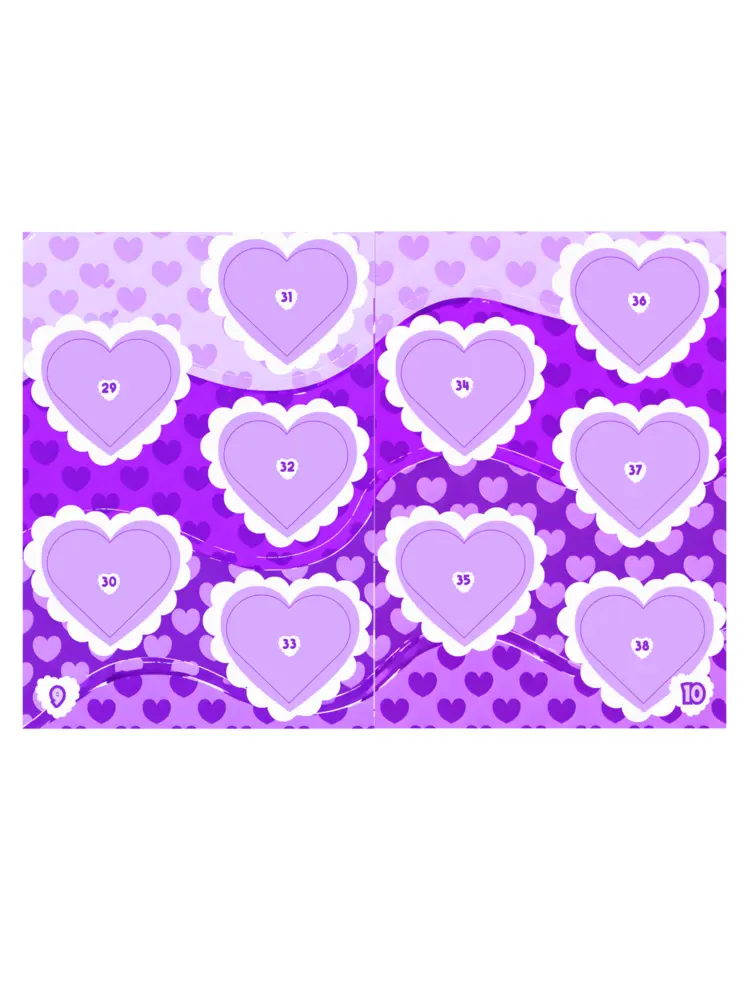 Carte cu stickere mov-Iubirea Noastră - Tablouri personalizate Giftoon Carte cu stickere mov-Iubirea Noastră - imagine 6