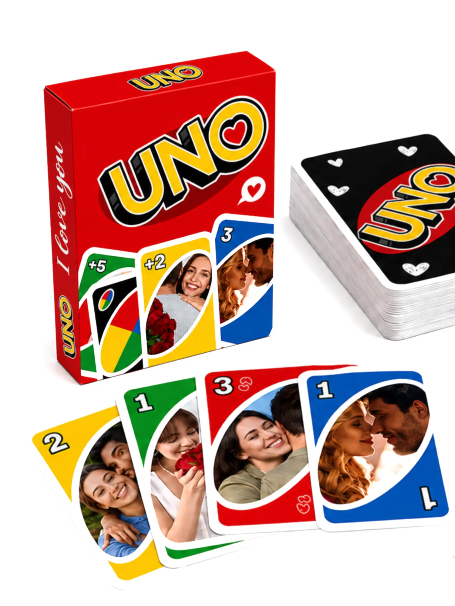 Cărți Uno Roșii - Tablouri personalizate Giftoon Cărți Uno Roșii